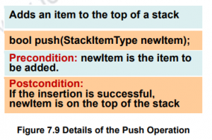 Stack ADT – Data structures