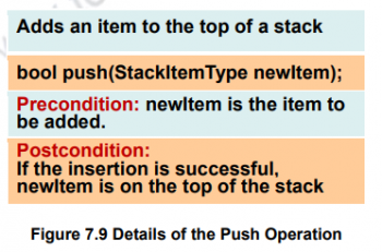 Stack ADT – Data structures