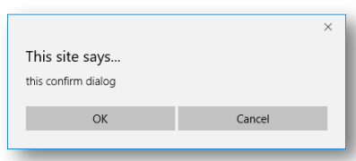 Dialog Boxes in JavaScript – Web Application Development- II