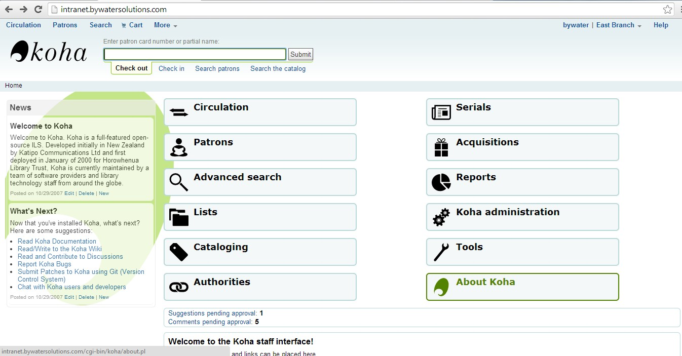 KOHA – Open Source Integrated Library Software – Information ...