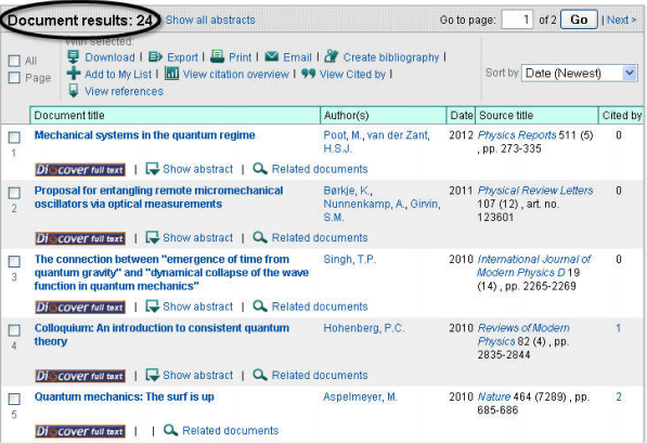 Citation Index and Analysis Databases – Social Science Information Systems