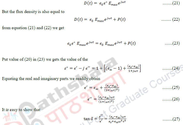 Dielectric Properties Lecture 6 – Electronic, Magnetic and Optical ...