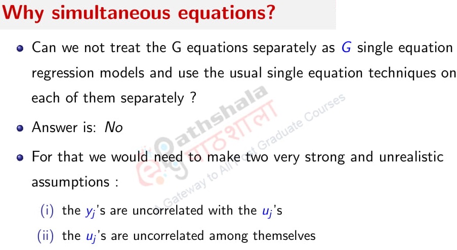 Simultaneous Equations Model : An Introduction – Econometrics and ...